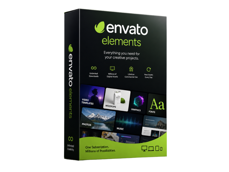 Envato Elements Subscription – Unlimited Graphics, Templates, Fonts & Assets in Nepal